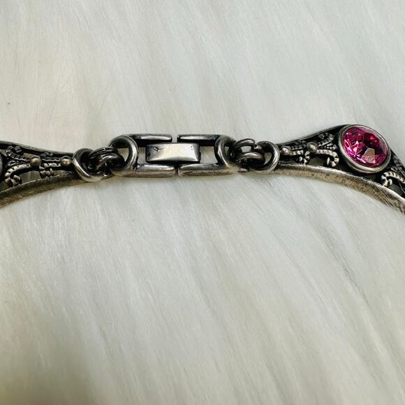 Gothic Victoria Style Statement Collar Necklace - Picture 6 of 8